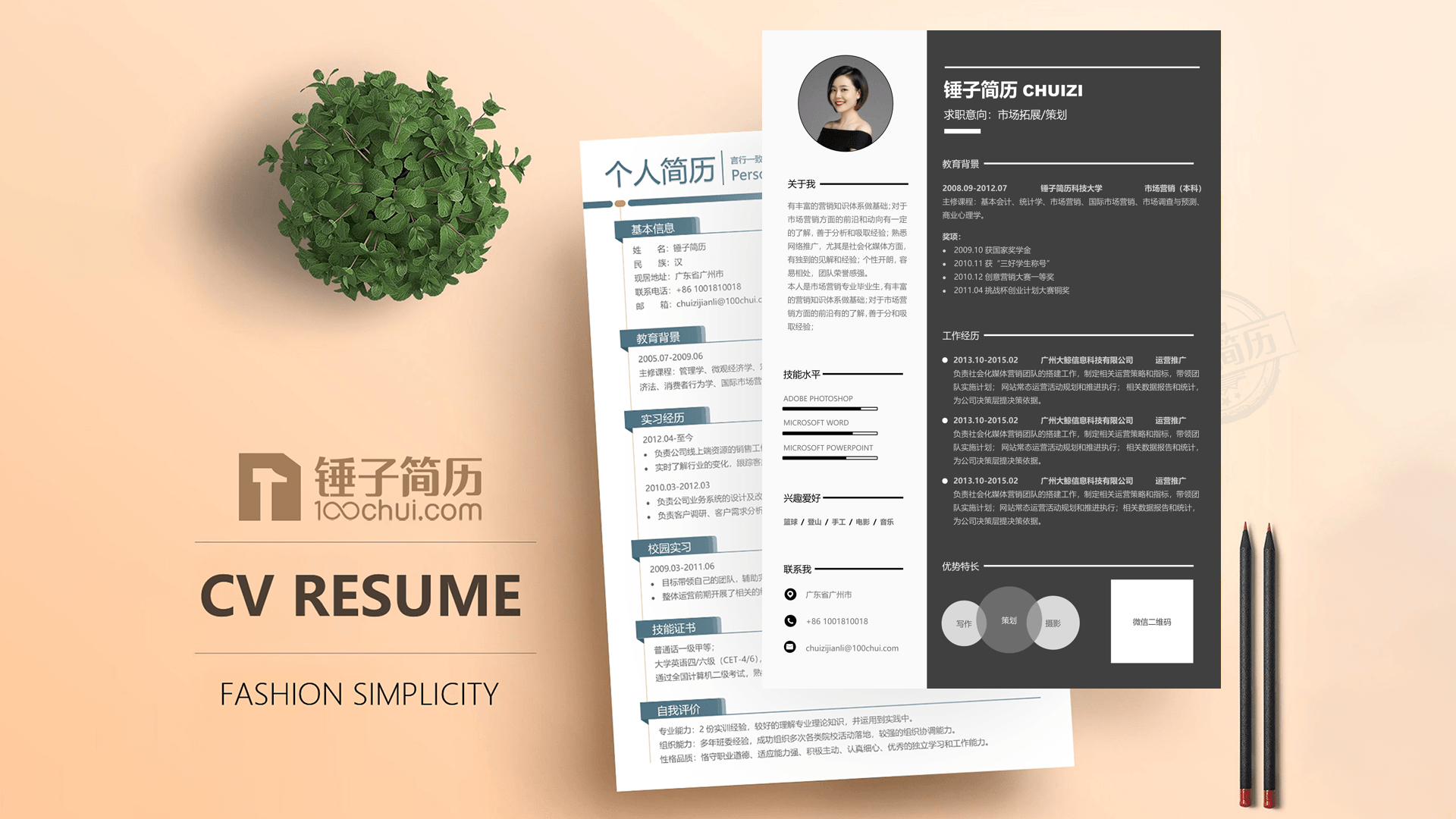 简历模板 简历模板,锤子简历,简历工具,简历制作