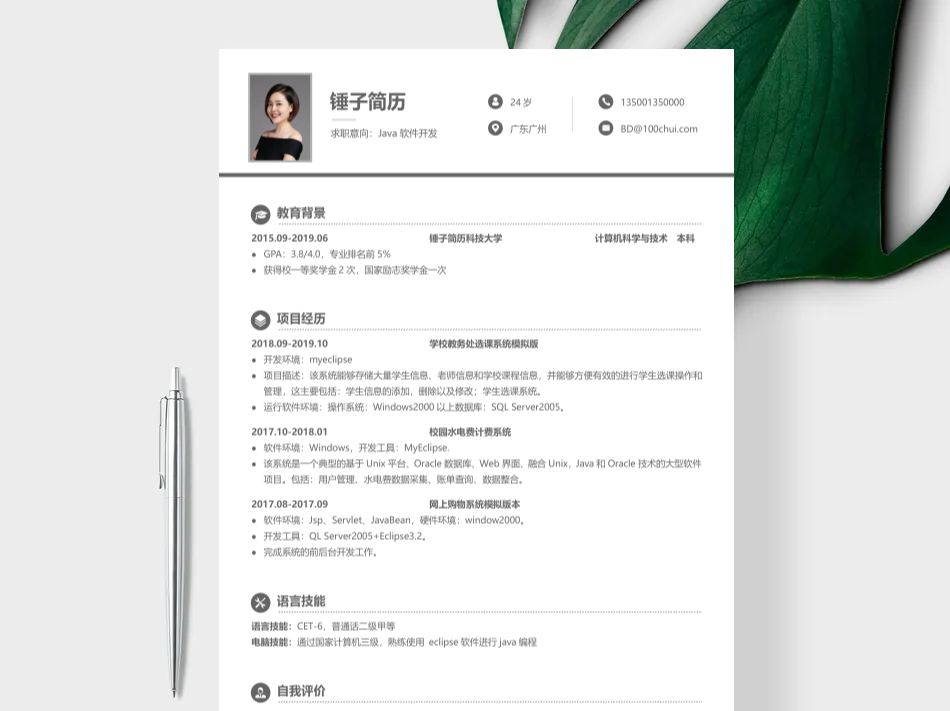 简历模板