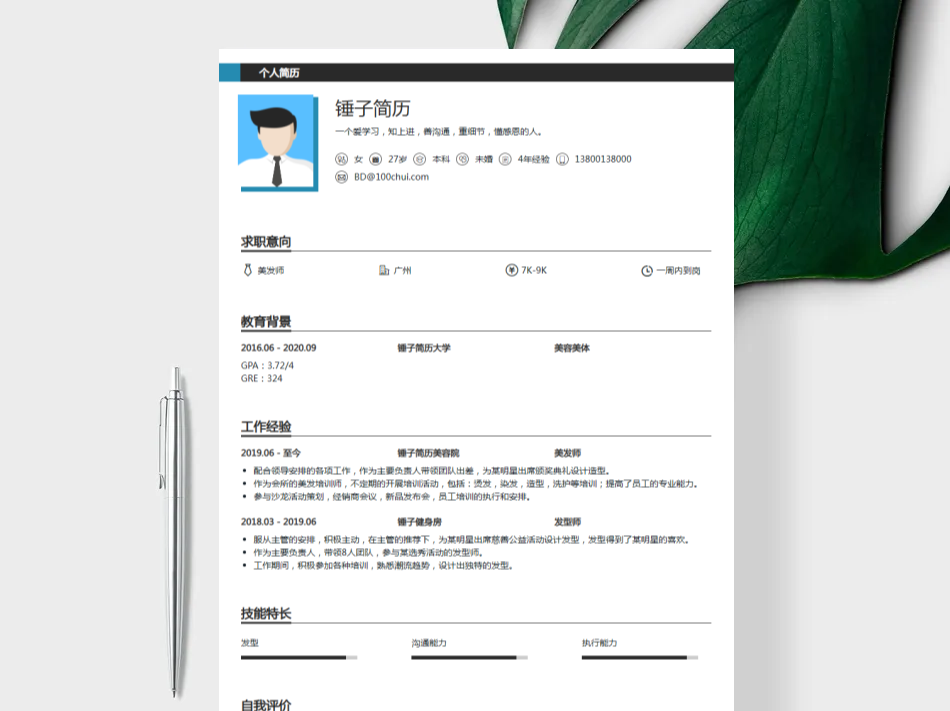 简历模板