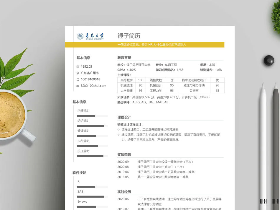 简历模板