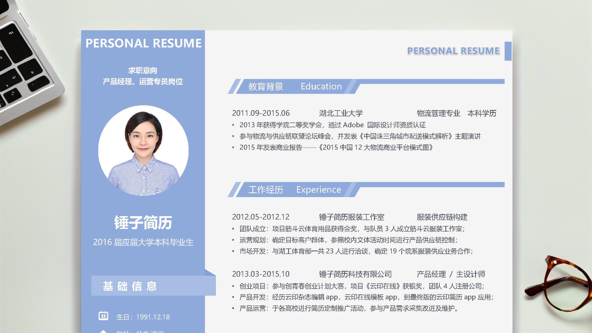 商务总监简历案例案例「精选篇」