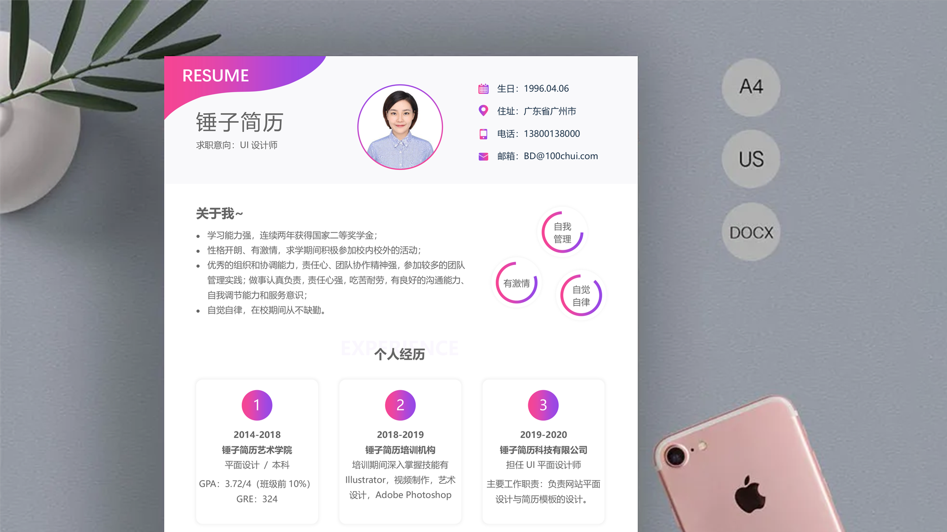 天猫美工的简历11篇