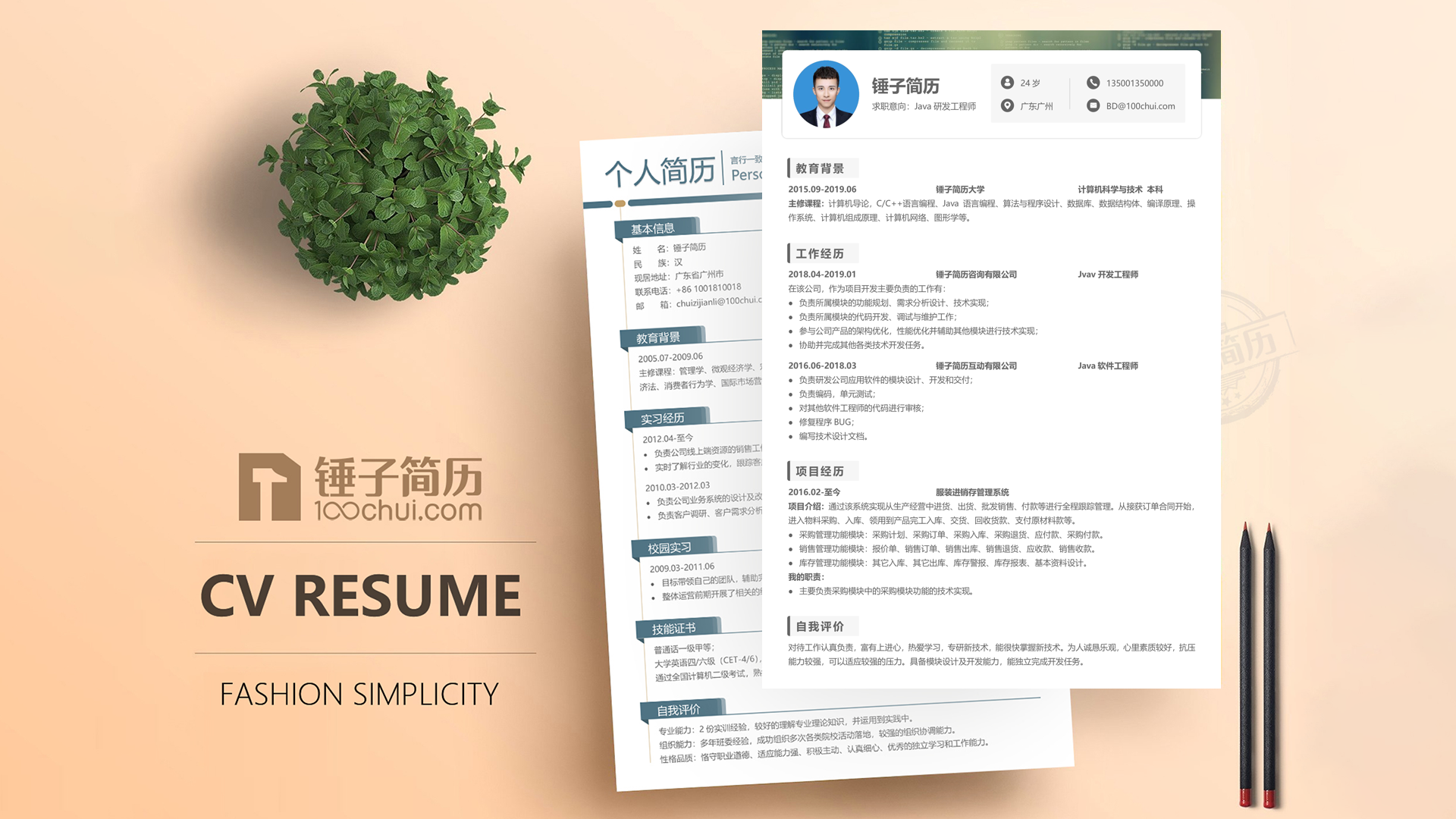 产品品牌主管岗位简历案例