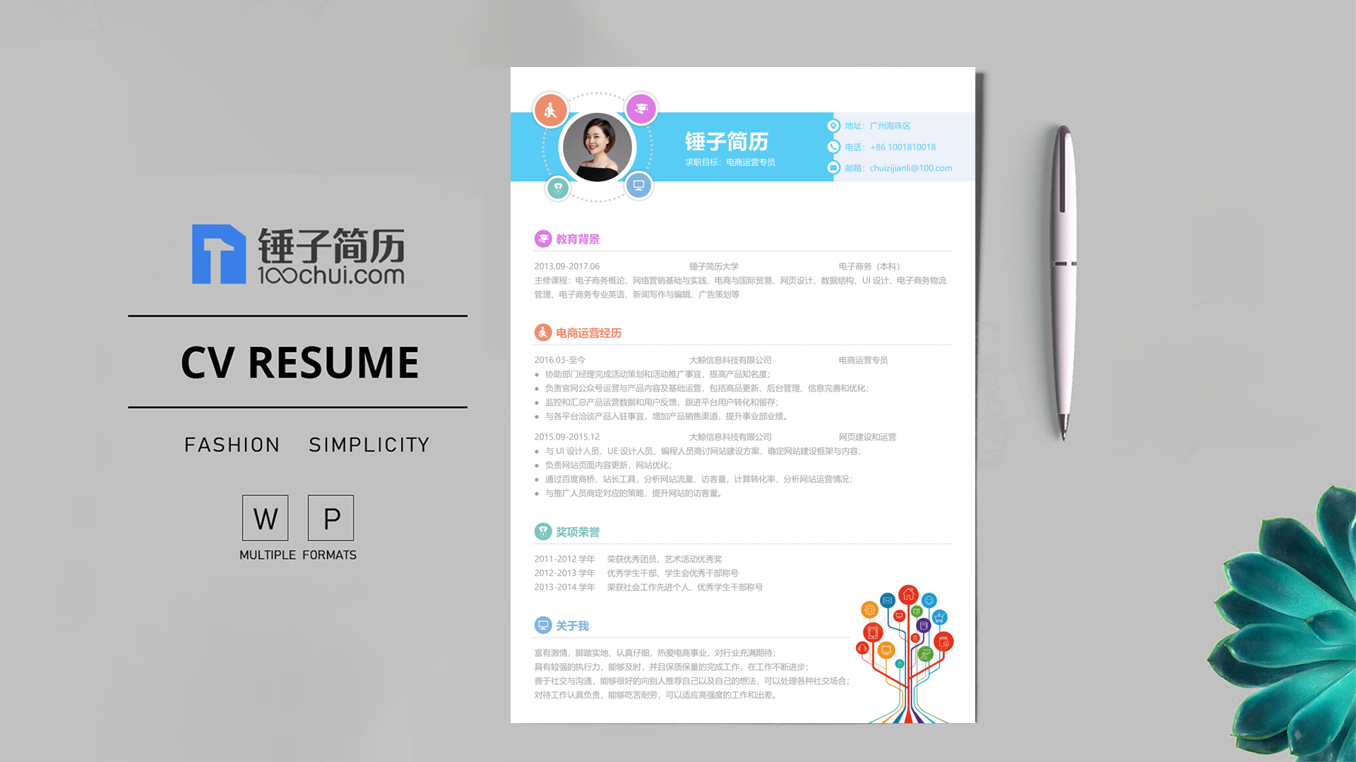 硬件工程师简历模板
