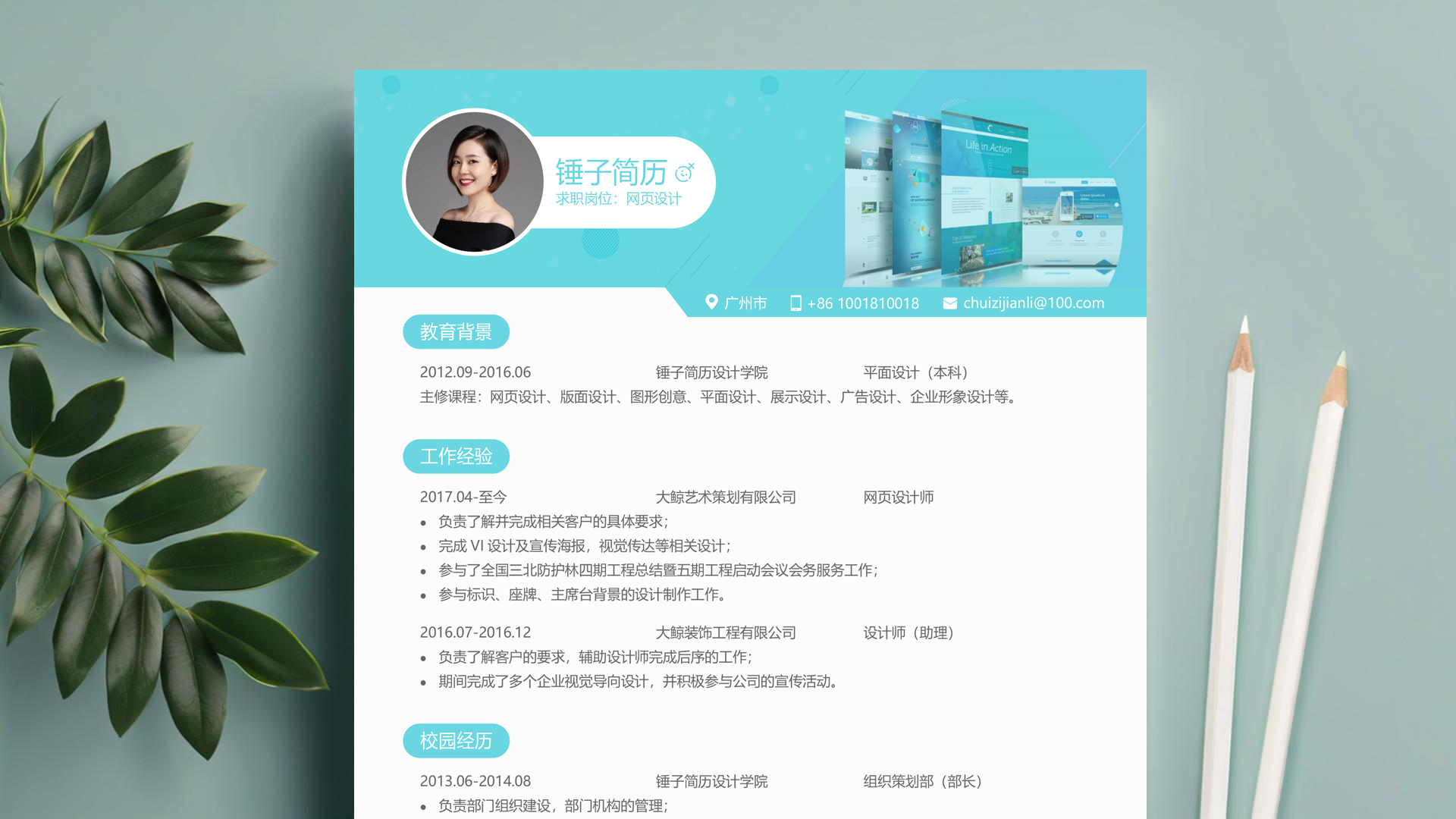秘书长助理工作经历简历范文