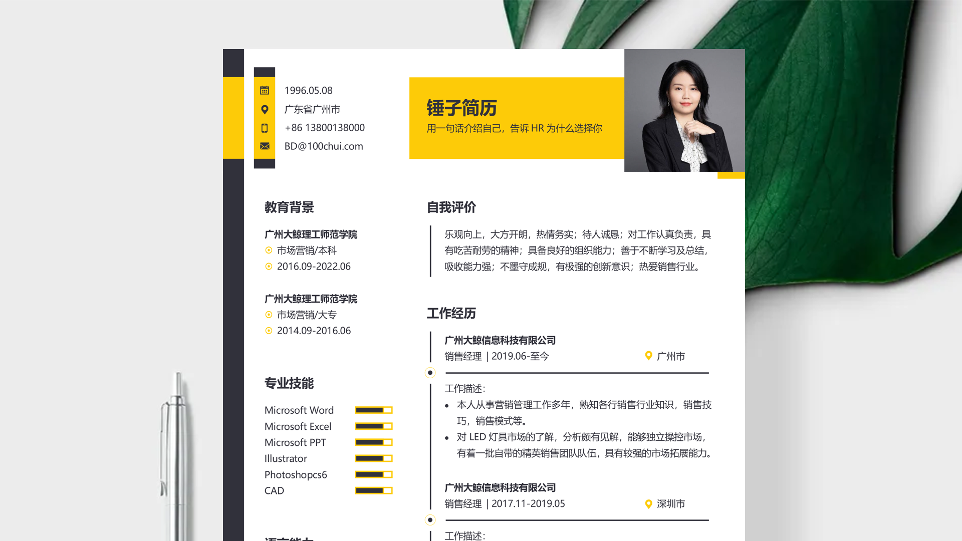 生产物料管理-PMC工作经历简历范文