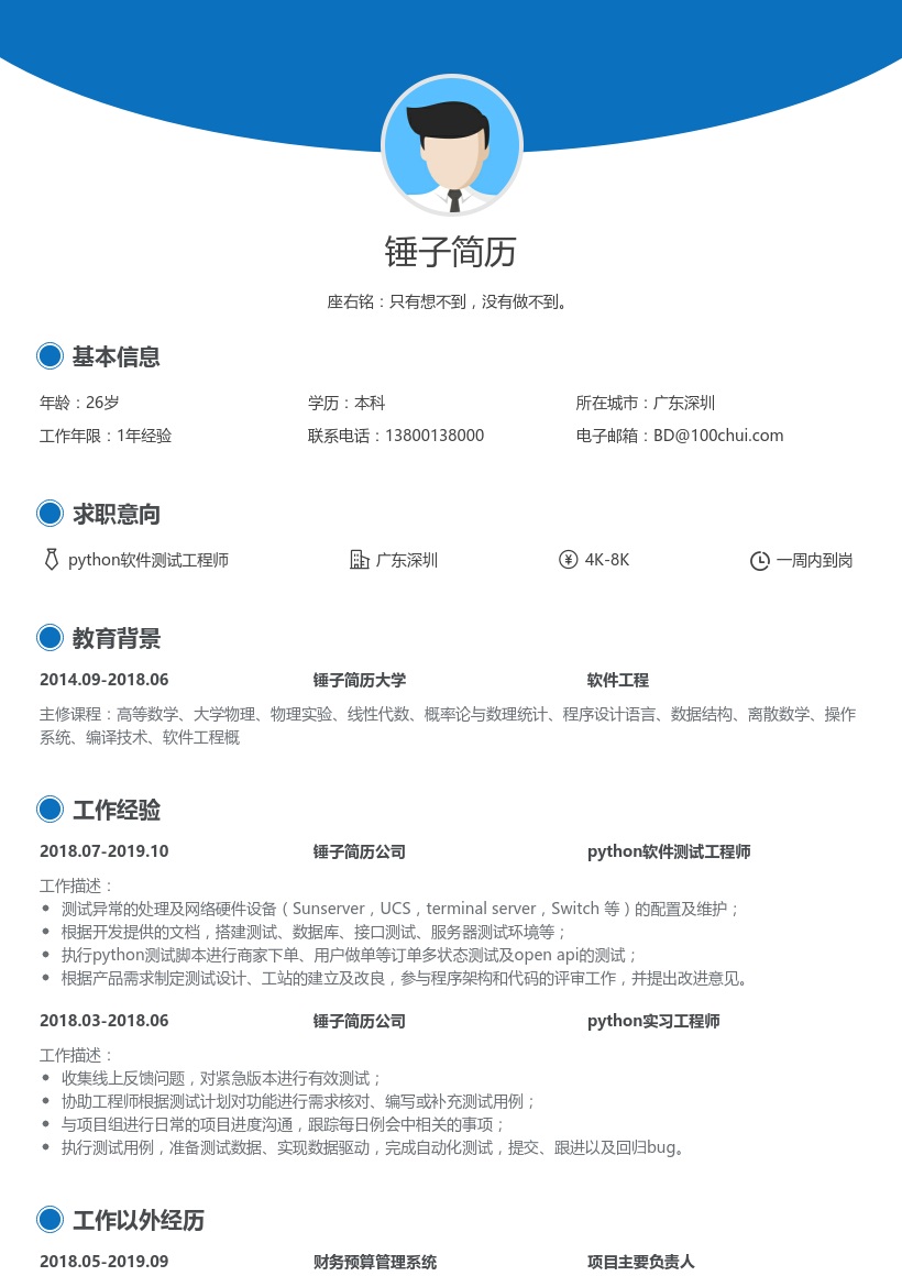 python软件测试工程师