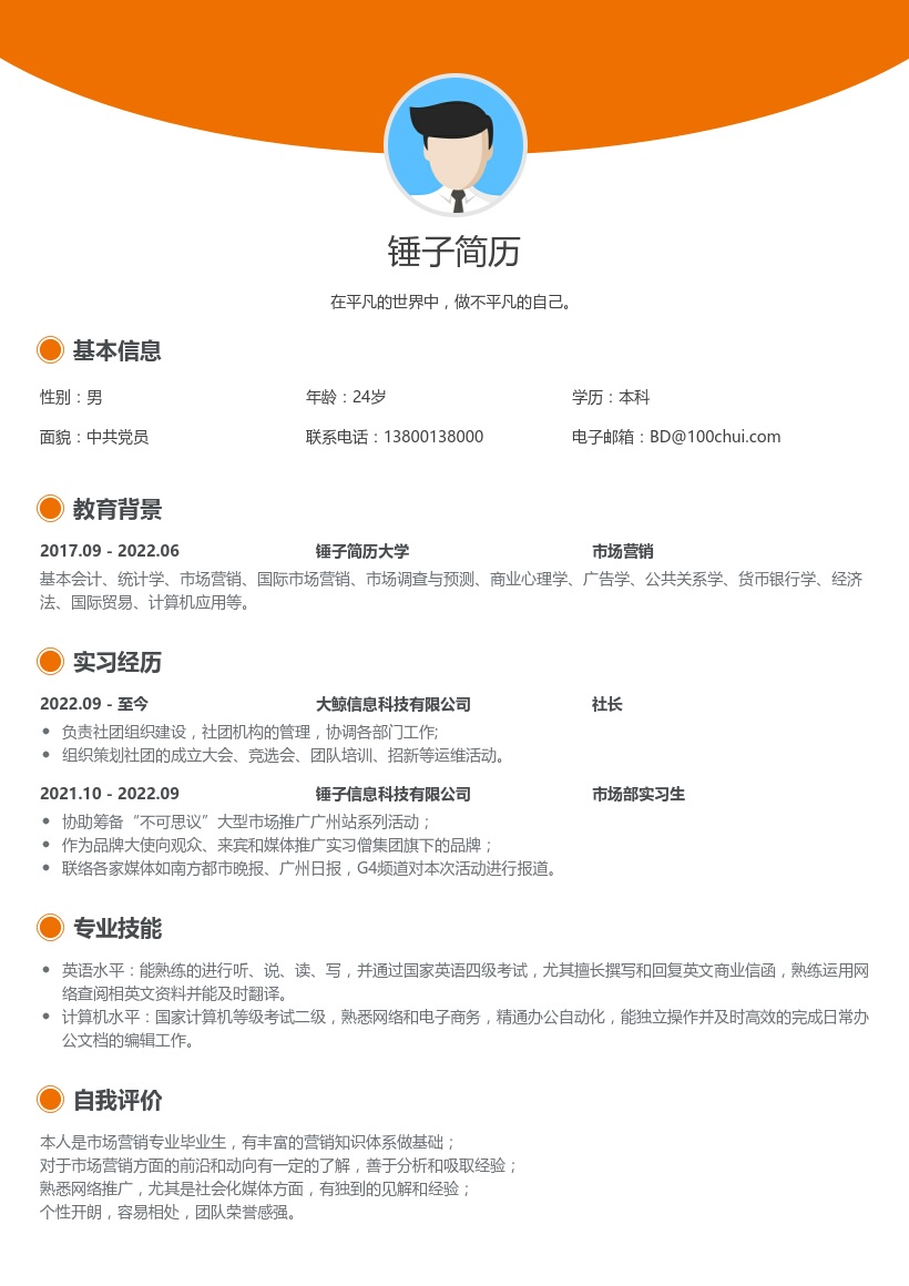市场营销实习生考研复试
