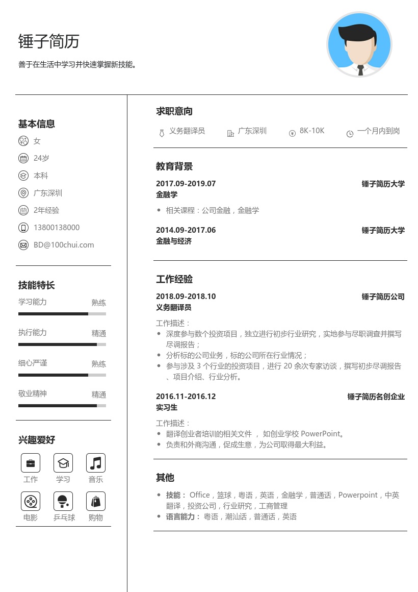 天使投资_义务翻译员