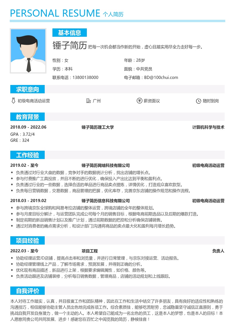 初级电商活动运营(适合应届生)