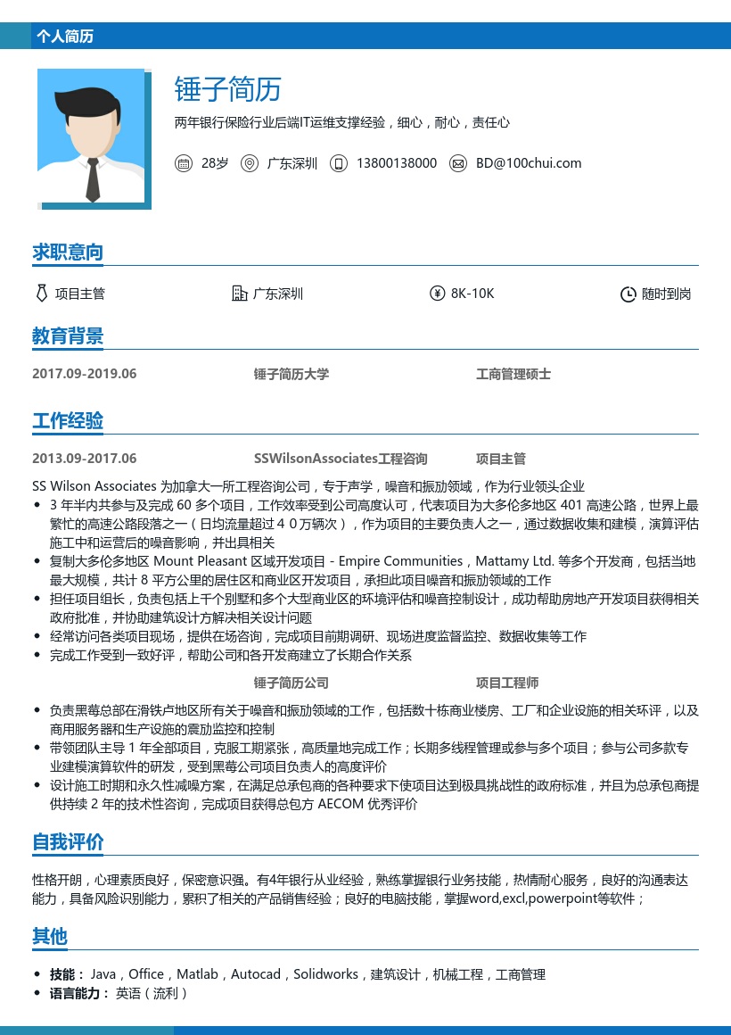 工程咨询_项目工程师